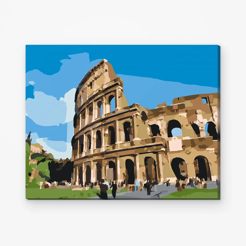Pintar por Números - Coliseo 2 - Roma