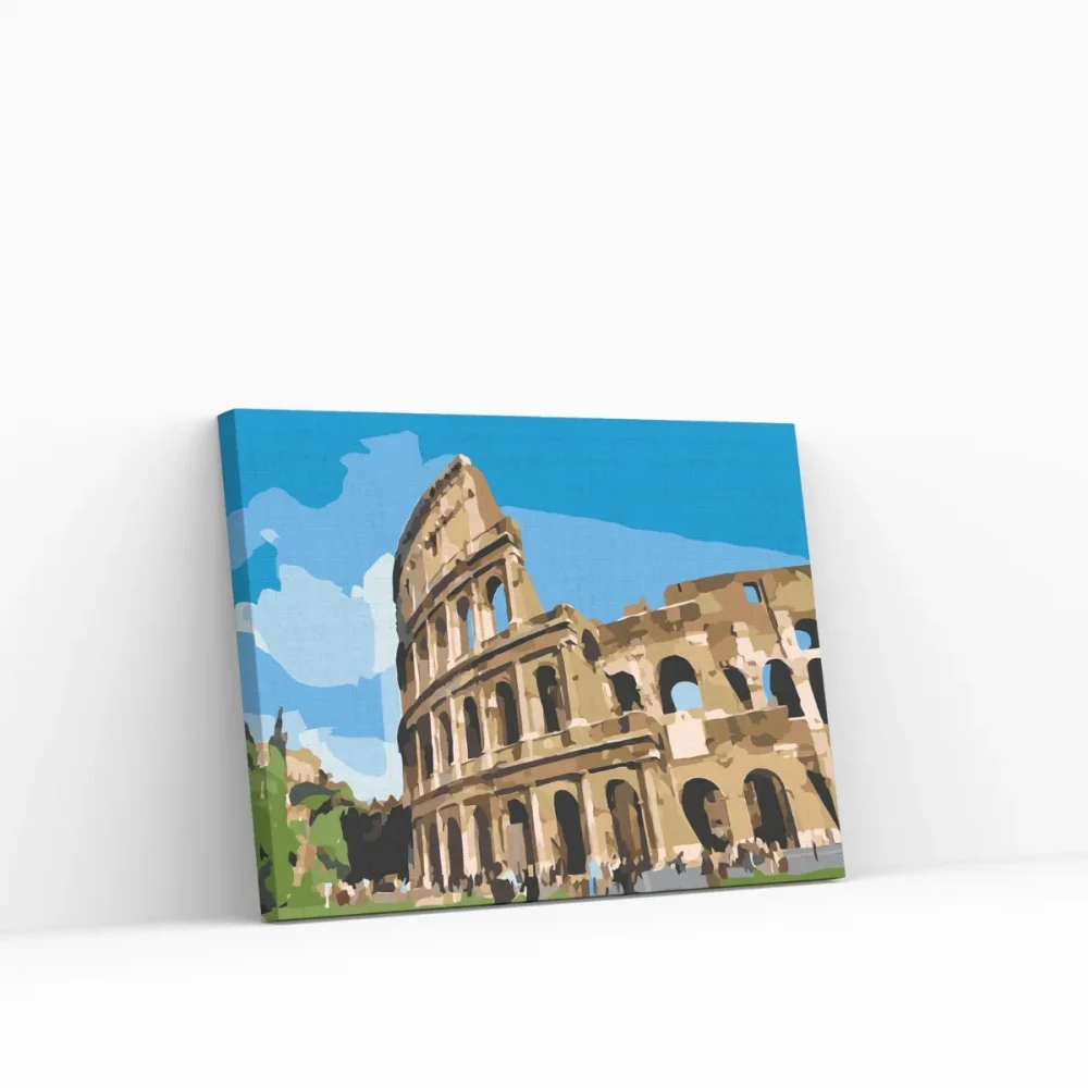 Pintar por números Coliseo 2 - Roma