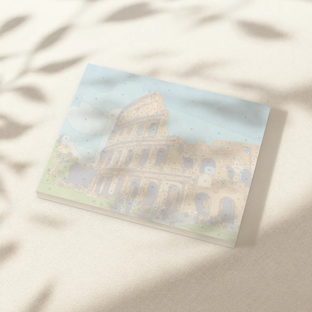 Pintar por Números - Coliseo 2 - Roma