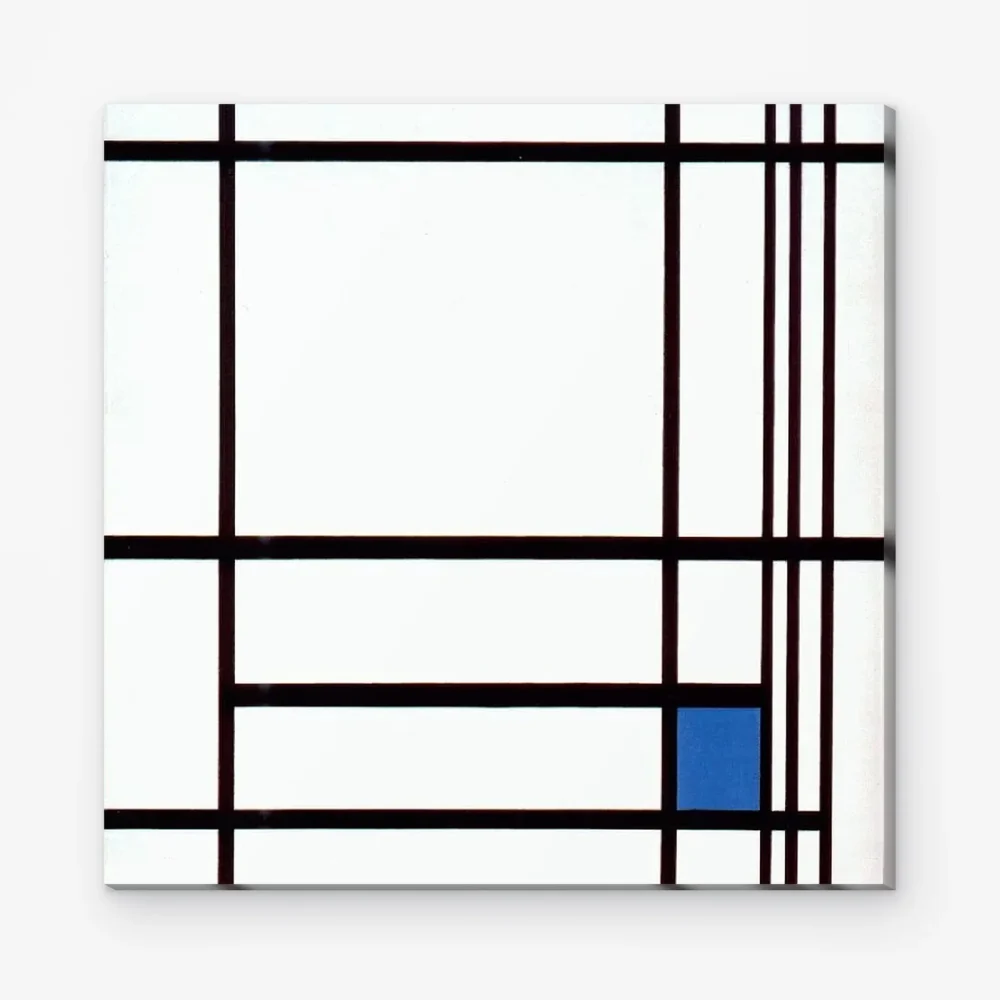 Pintar por Números - Composición con azul