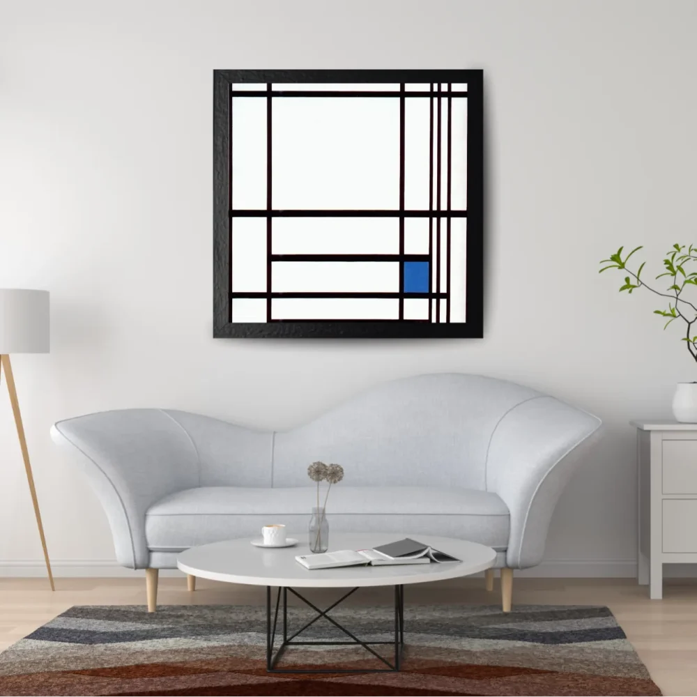 Pintar por números Composición con azul – foto 2
