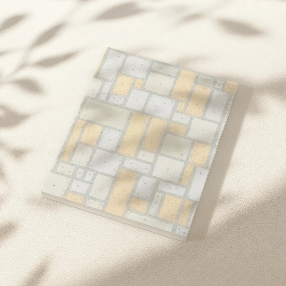 Pintar por Números - Composición con gris y marrón claro