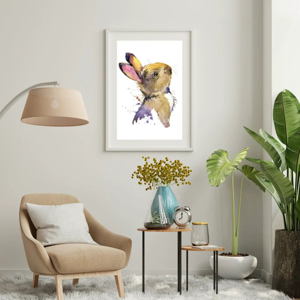 Pintar por números Conejo esponjoso – foto 3