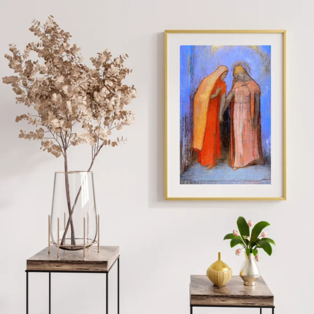 Pintar por números Conversación mística - Odilon Redon – foto 2