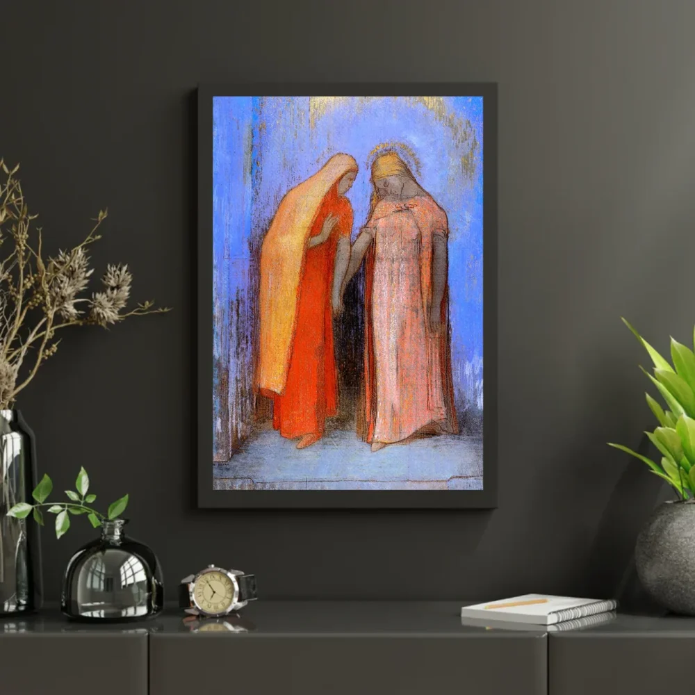 Pintar por números Conversación mística - Odilon Redon – foto 3