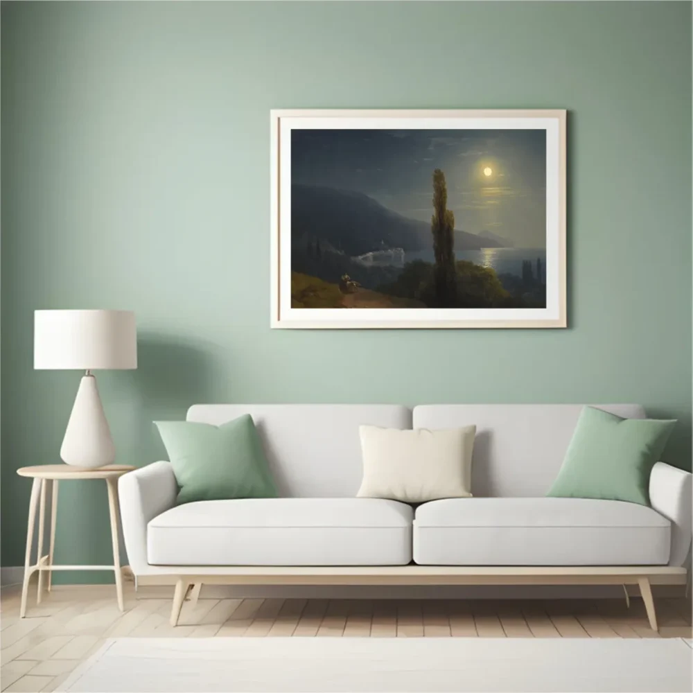 Pintar por números Costa de Crimea a la luz de la luna – foto 4