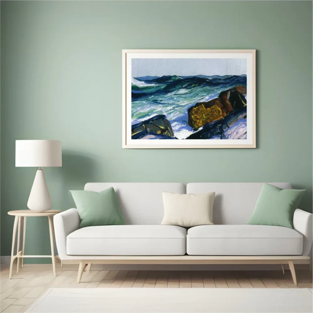 Pintar por números Costa de hierro de Monhegan – foto 4