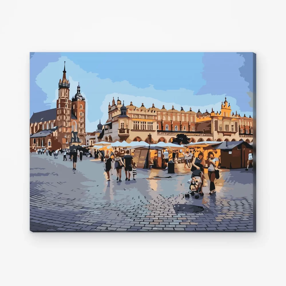 Pintar por Números - Cracovia, Polonia