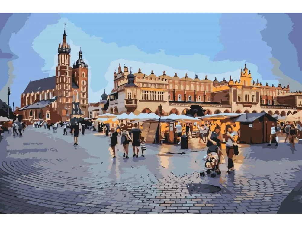 Pintar por números Cracovia, Polonia – foto 2