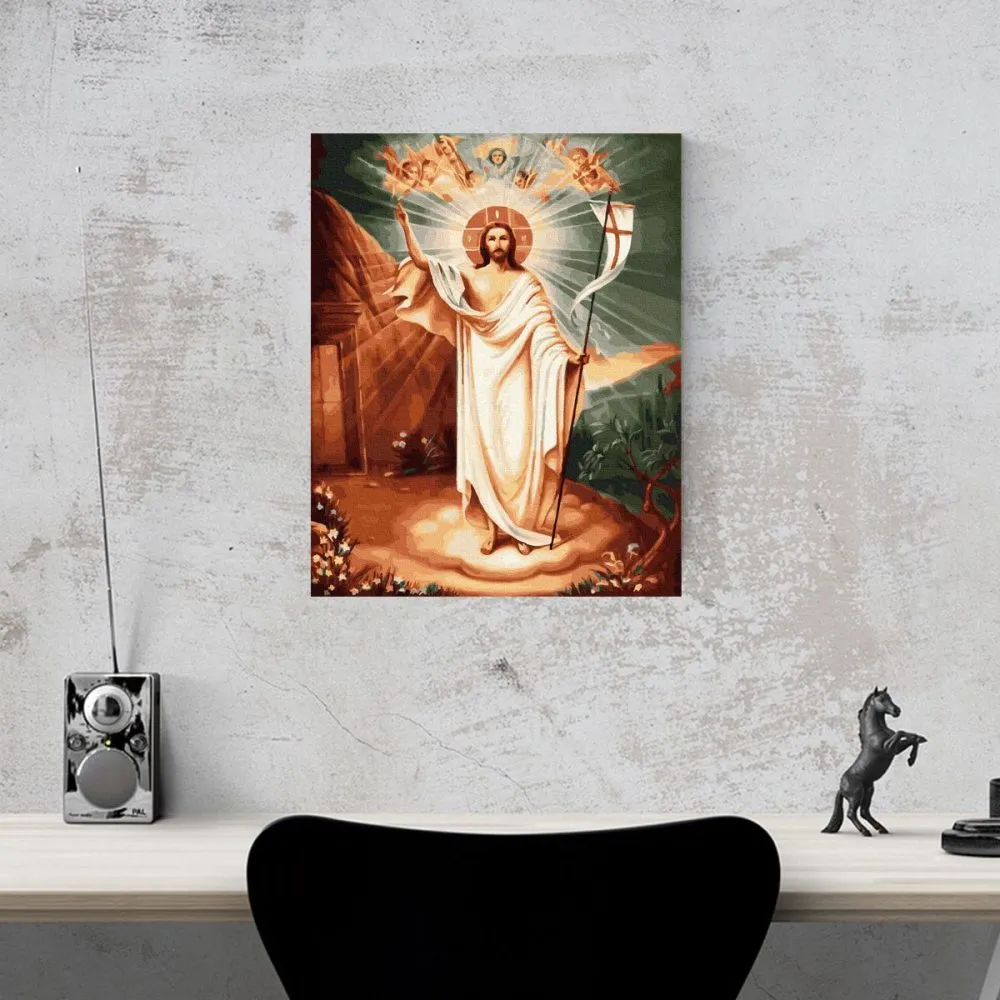 Pintar por números Cristo resucitado – foto 2