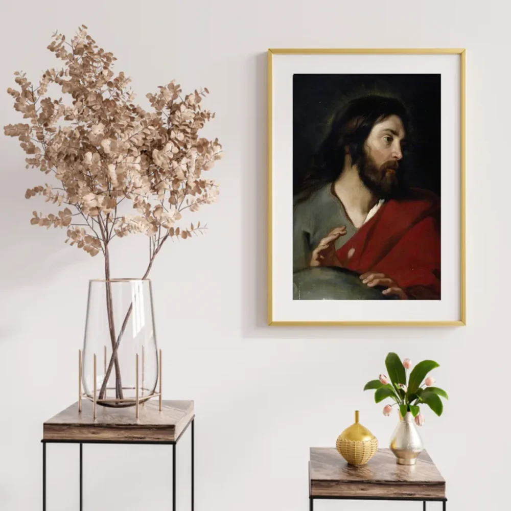Pintar por números Cristo Salvador del mundo – foto 2