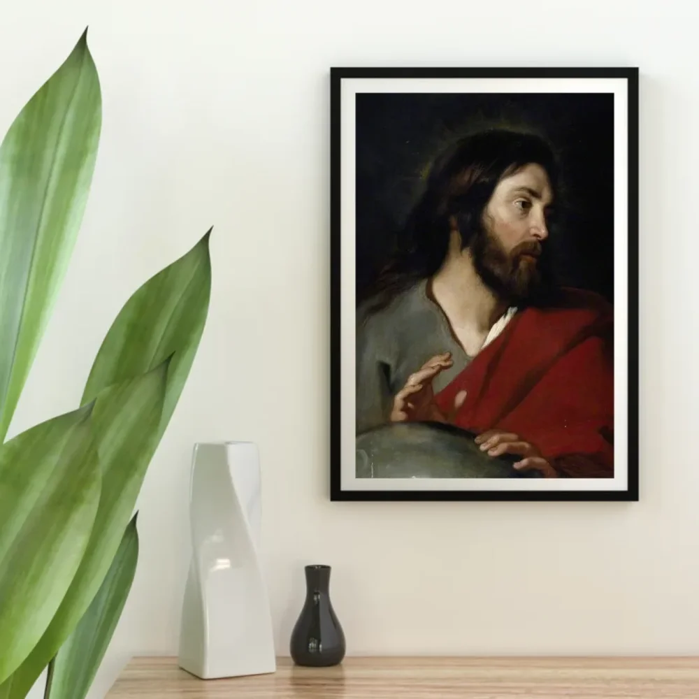 Pintar por números Cristo Salvador del mundo – foto 4