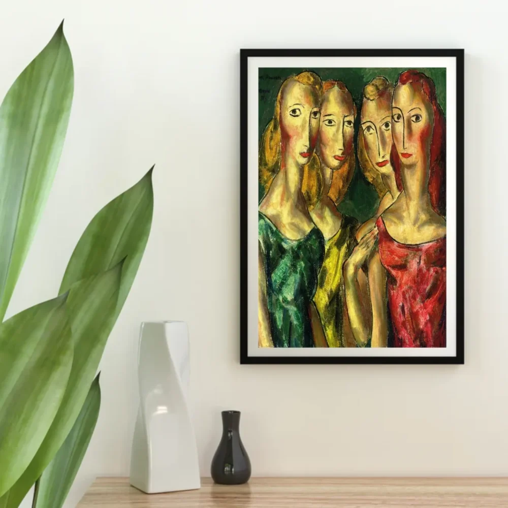 Pintar por números Cuatro hermanas – foto 4