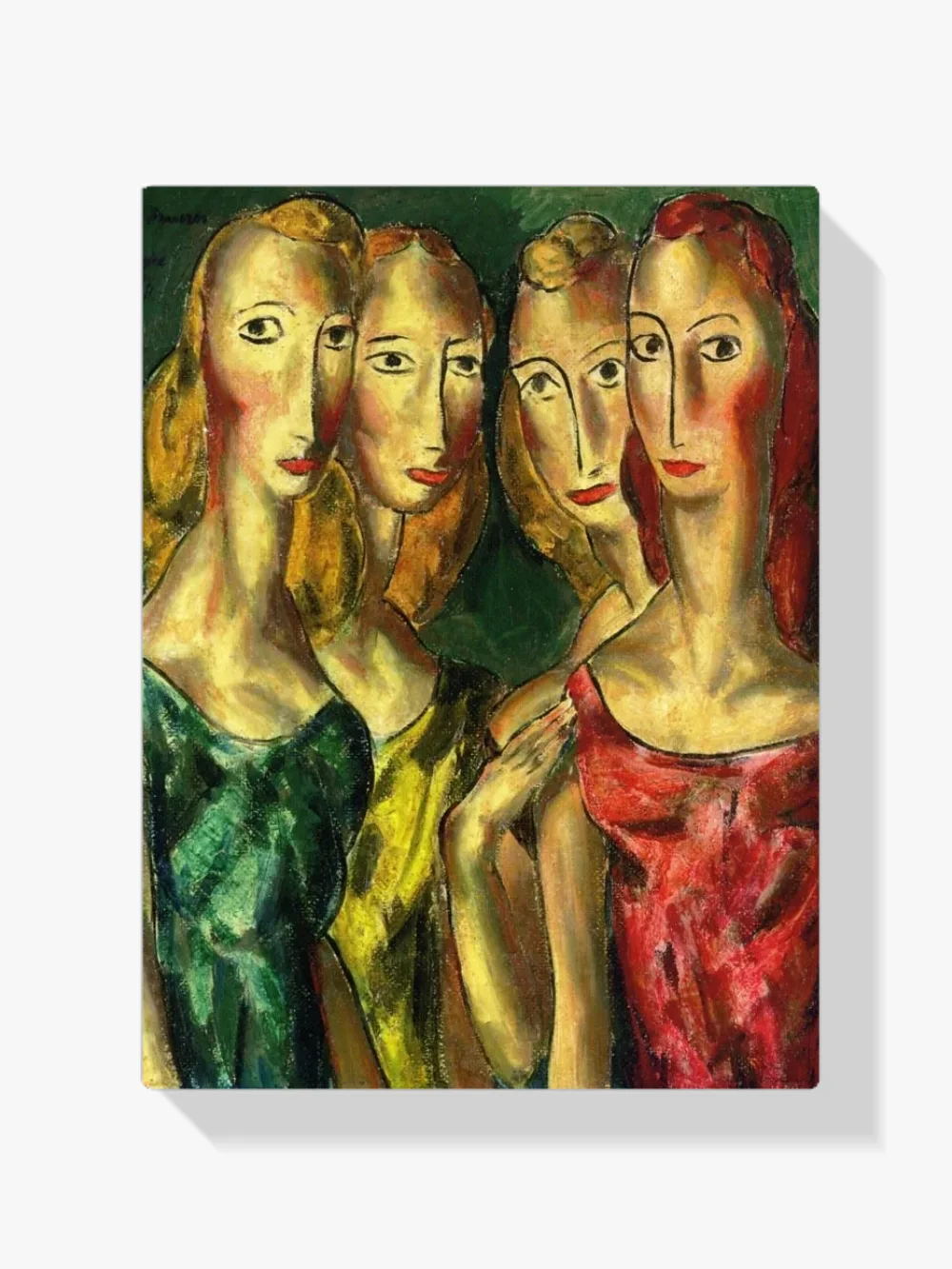 Pintar por números Cuatro hermanas