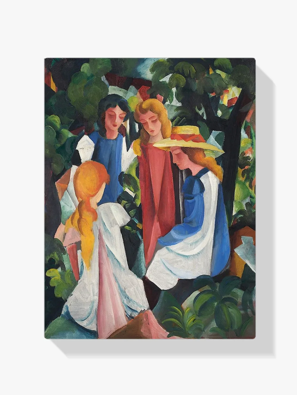 Pintar por números Cuatro muchachas