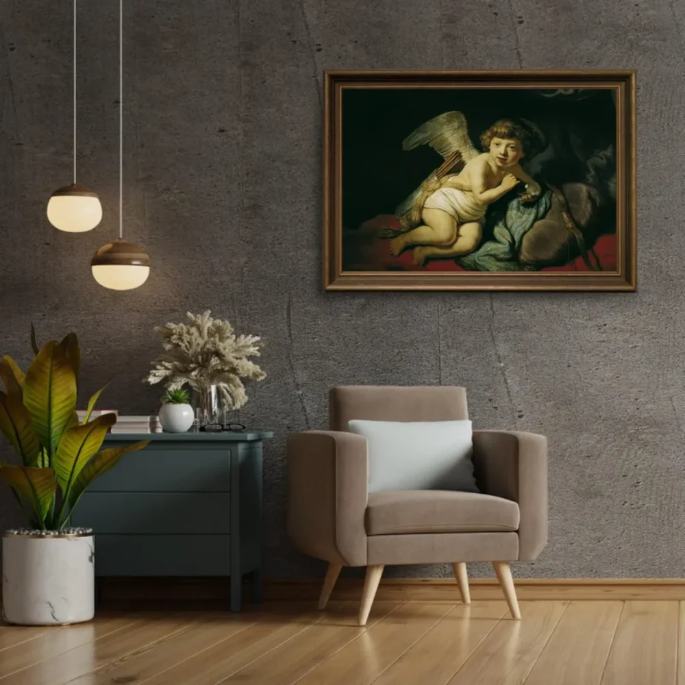 Pintar por números Cupido con pompa de jabón – foto 2