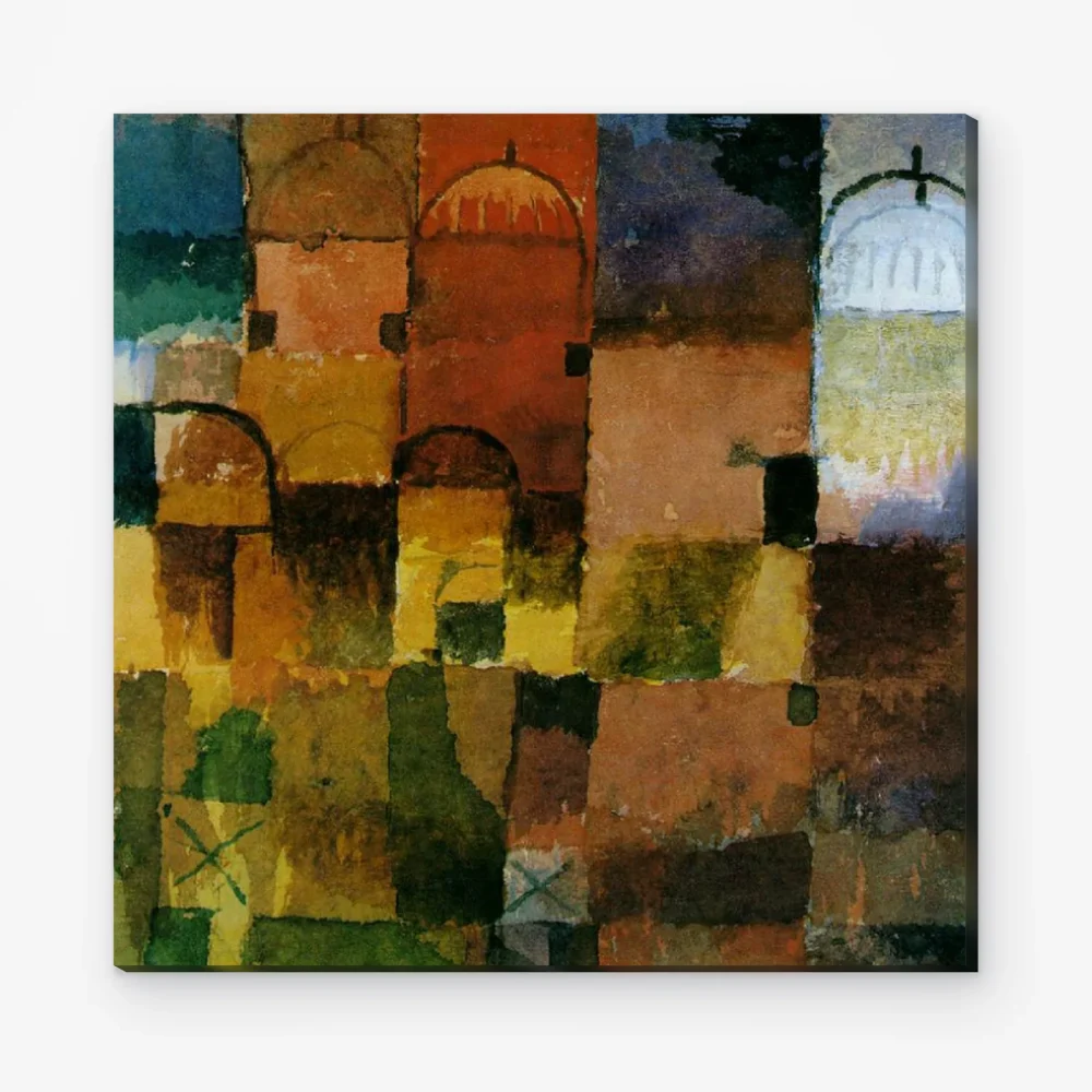 Pintar por Números - Cúpulas rojas y blancas