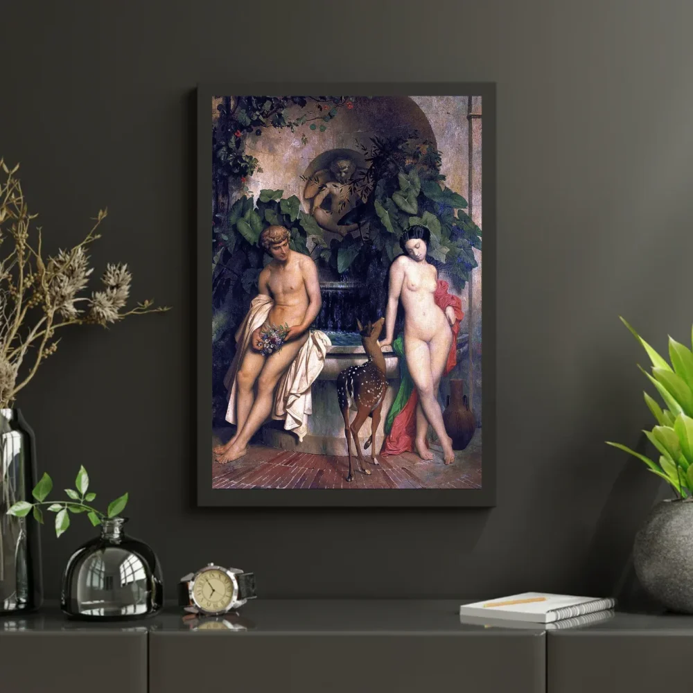 Pintar por números Dafnis y Cloe – foto 3