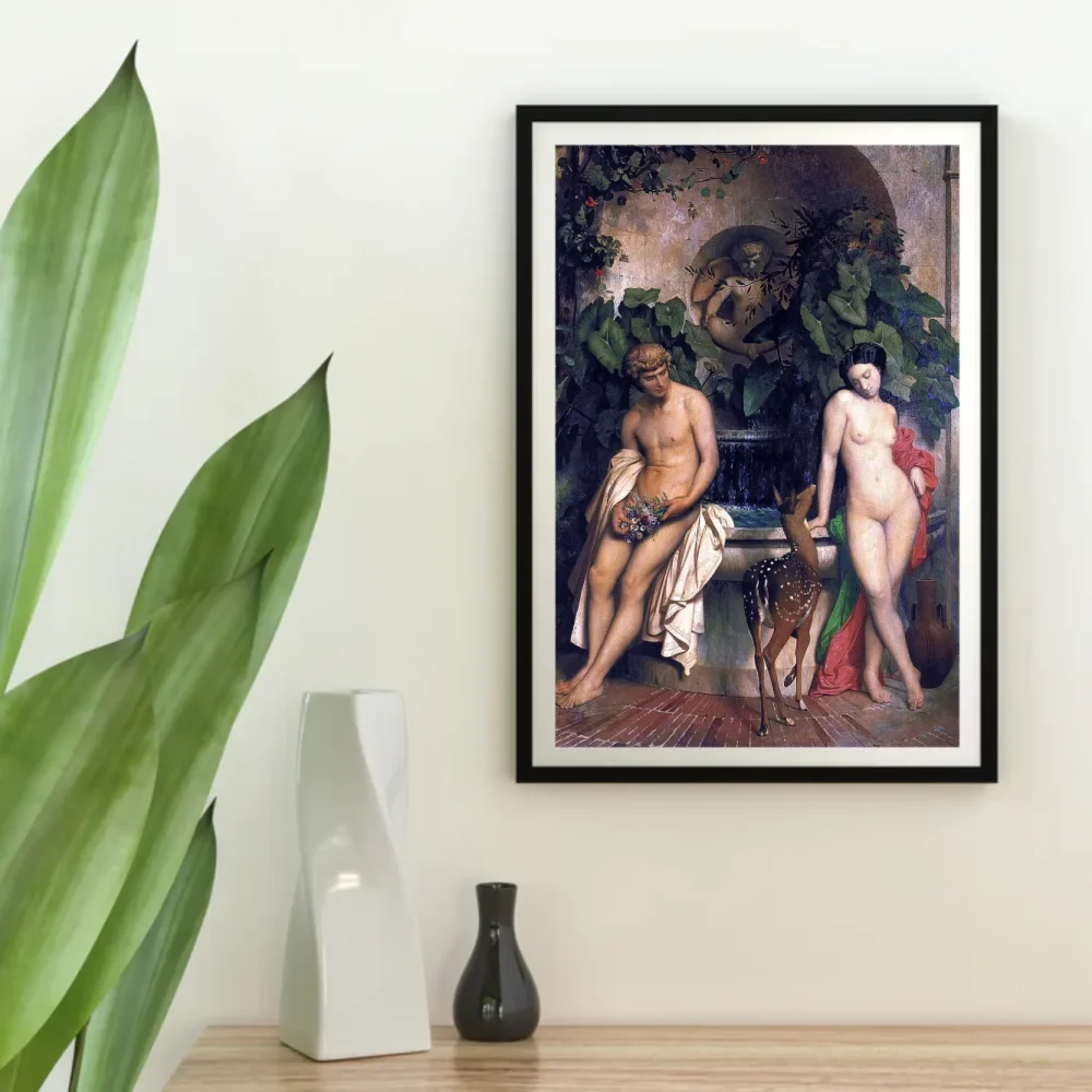 Pintar por números Dafnis y Cloe – foto 4