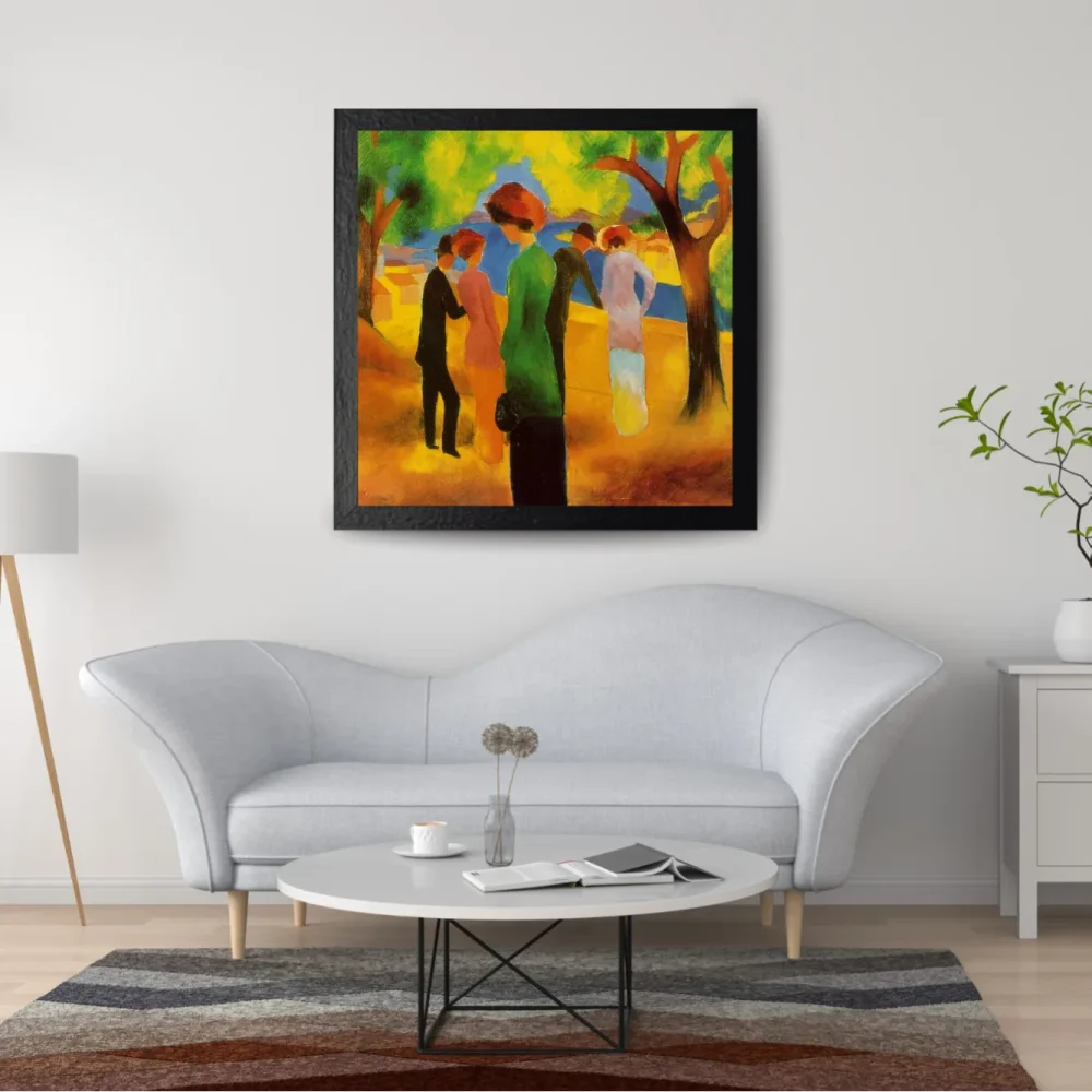 Pintar por números Dama con chaqueta verde – foto 2