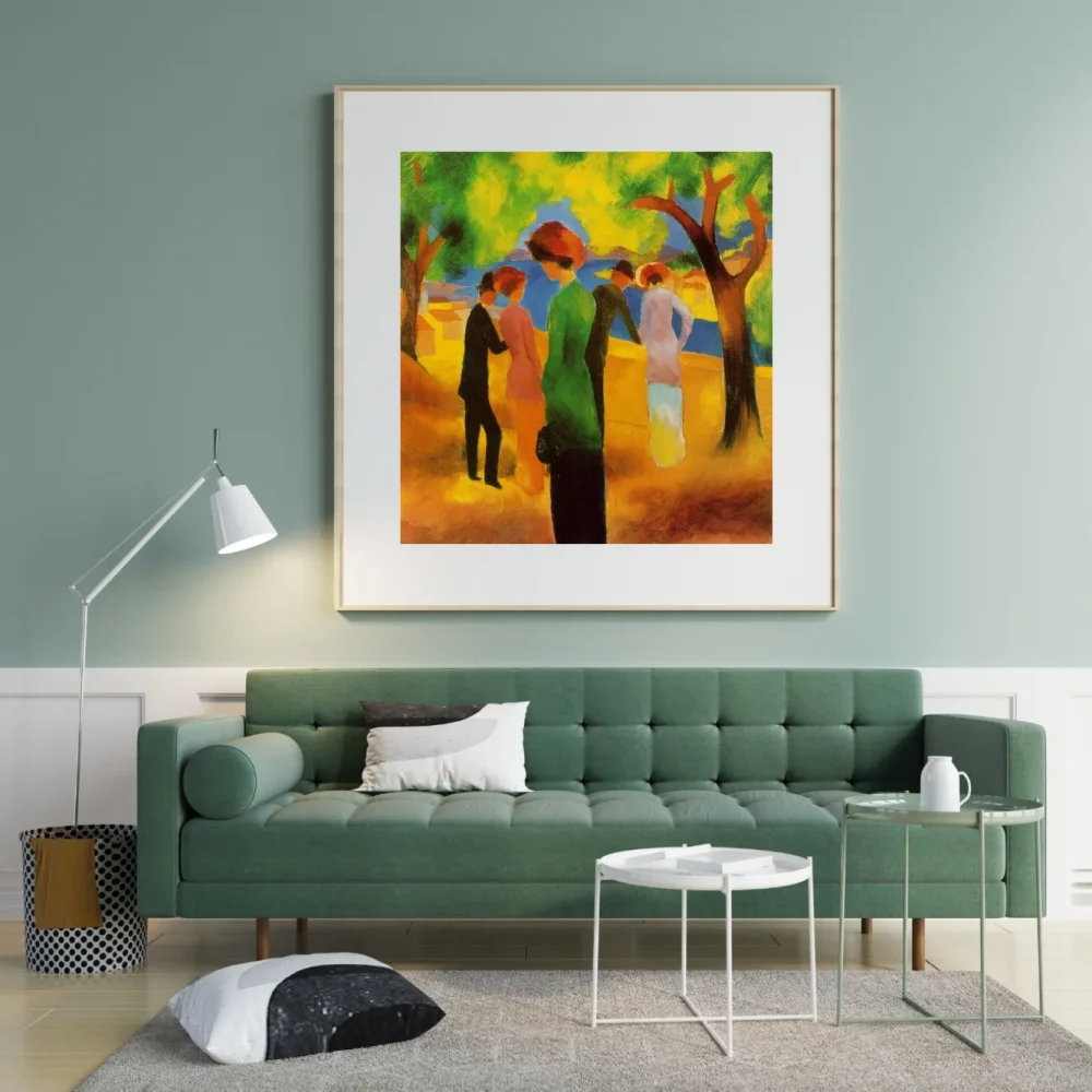 Pintar por números Dama con chaqueta verde – foto 3