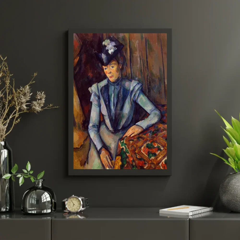 Pintar por números Dama de azul – foto 3