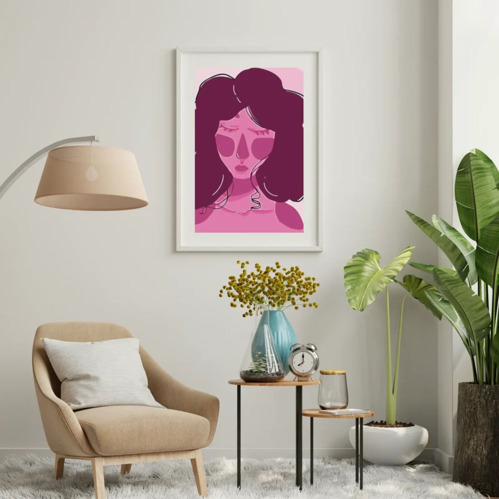 Pintar por números Dama de rosa – foto 3