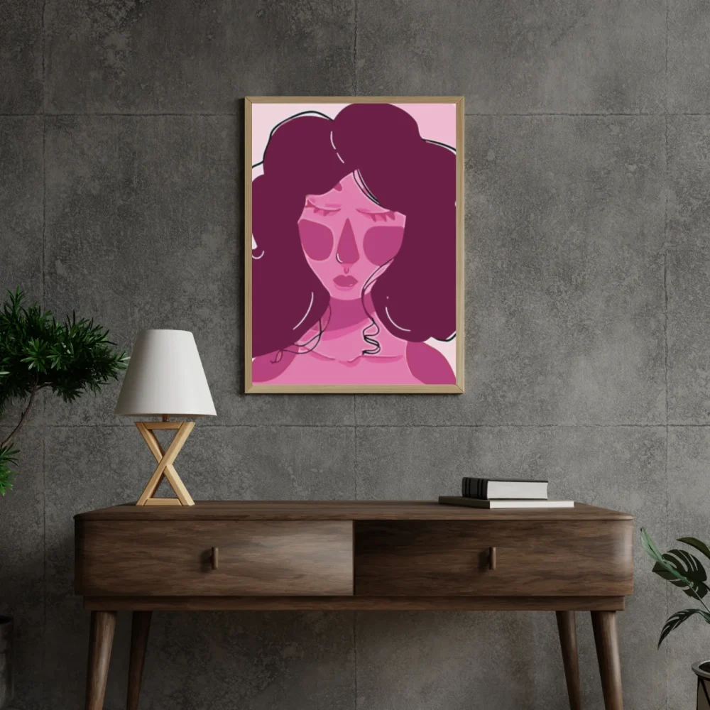 Pintar por números Dama de rosa – foto 4