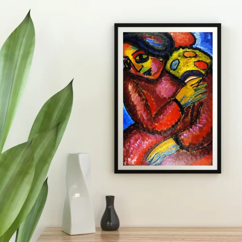 Pintar por números Danza con abanico amarillo – foto 4