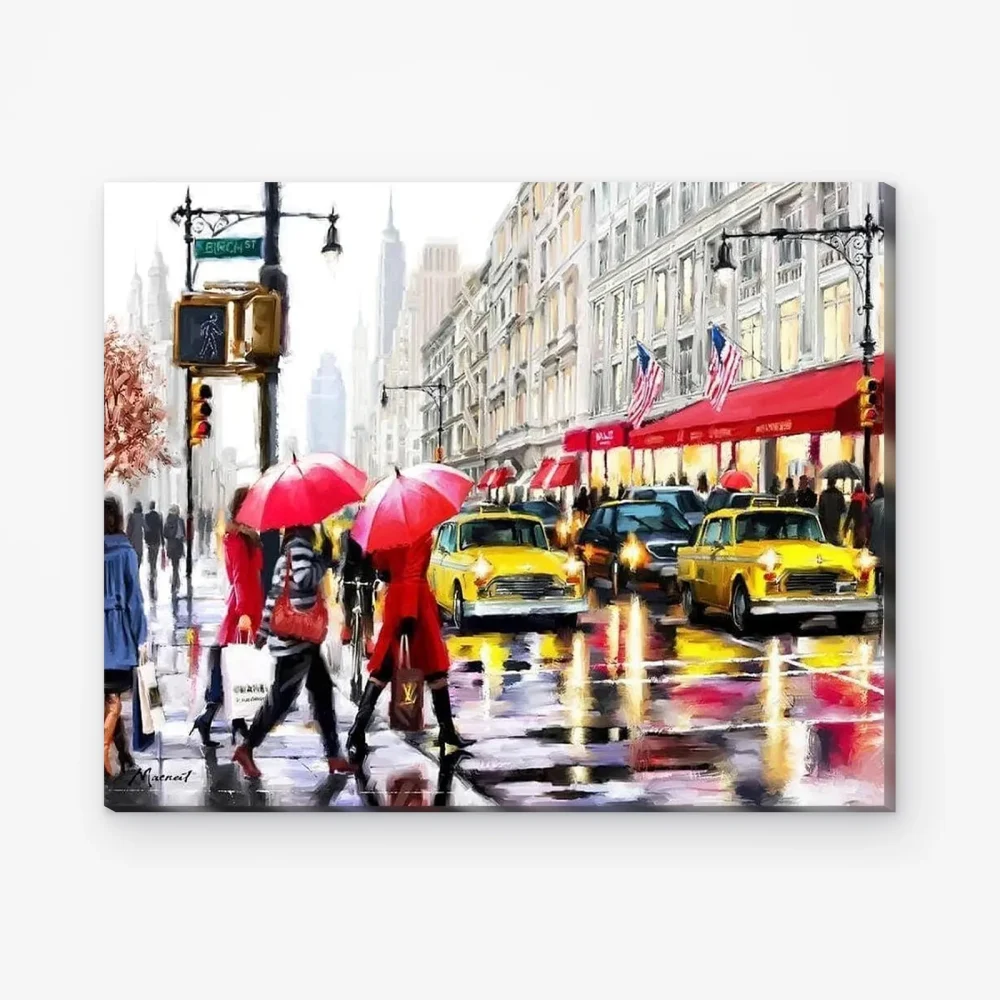 Pintar por Números - De compras en Nueva York