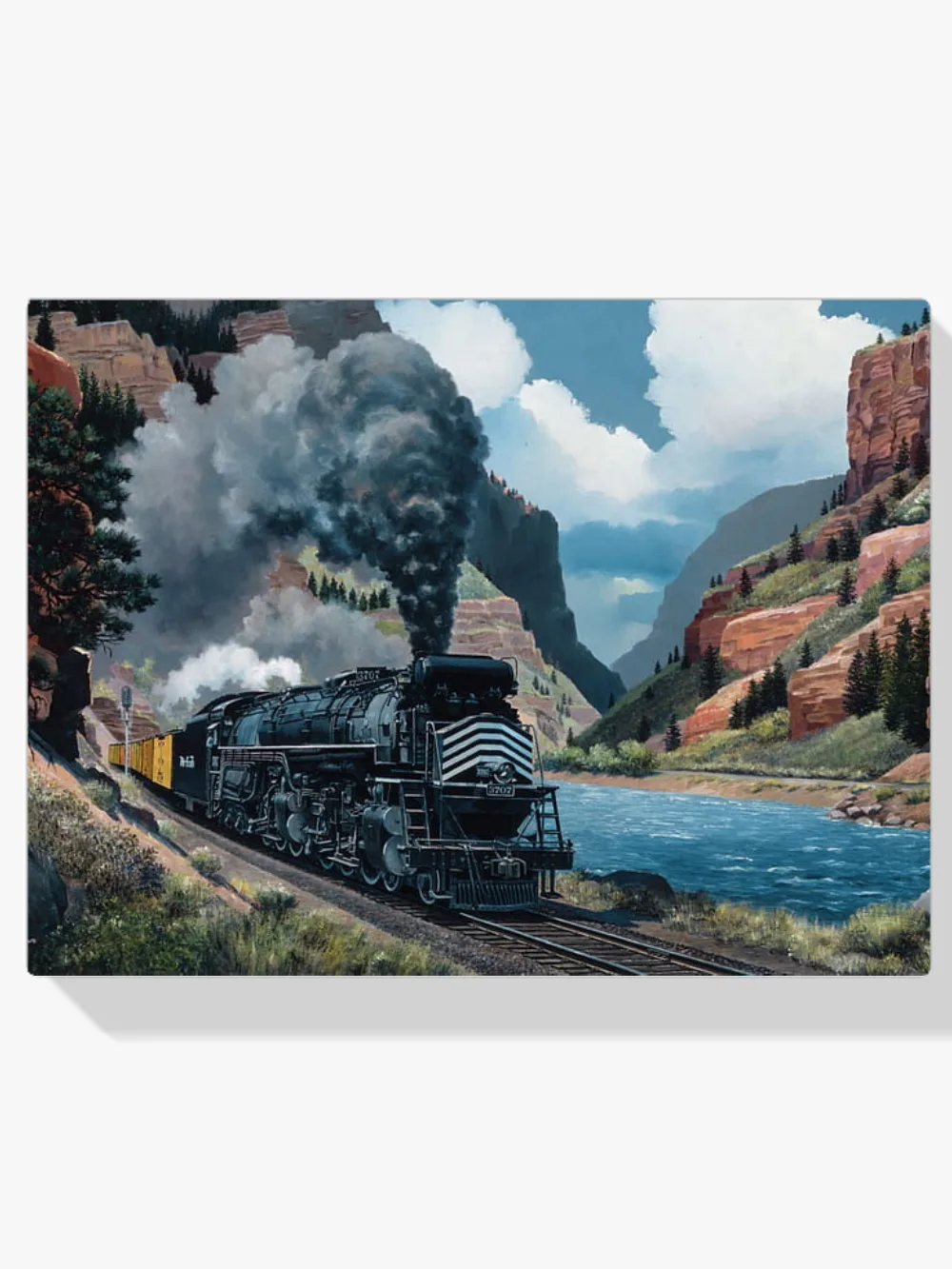 Pintar por números Denver y Rio Grande Western n.º 3707