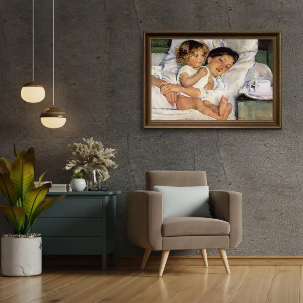 Pintar por números Desayuno en la cama – foto 2