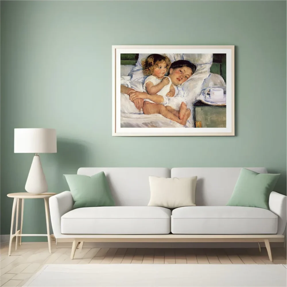 Pintar por números Desayuno en la cama – foto 4