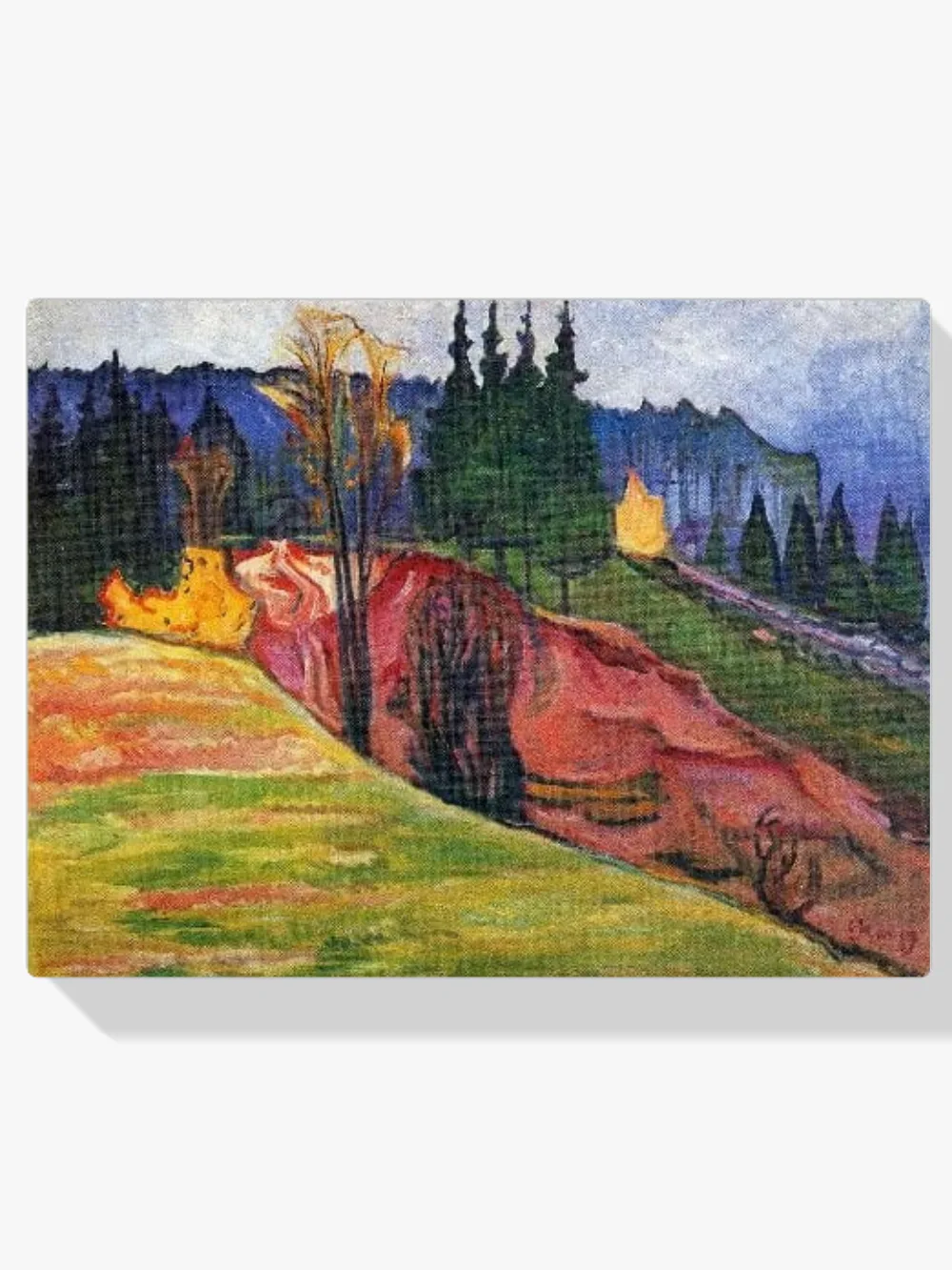Pintar por números Desde el bosque de Turingia