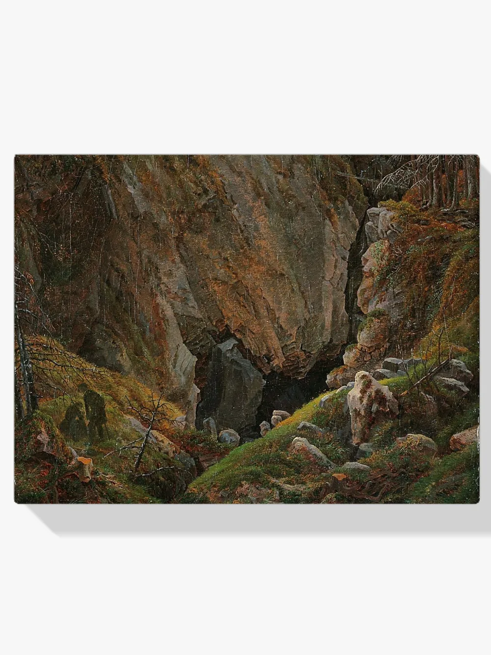Pintar por números Desfiladero rocoso en el Harz