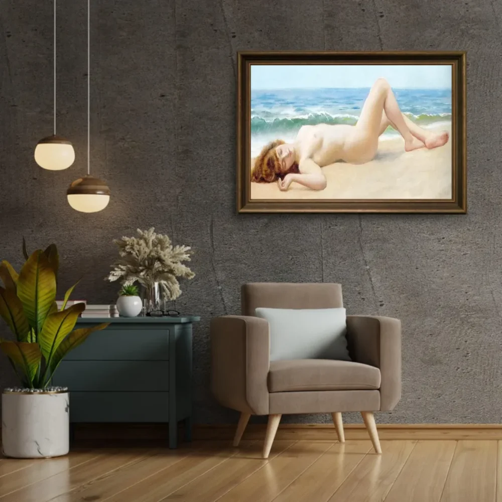 Pintar por números Desnudo en la playa – foto 2