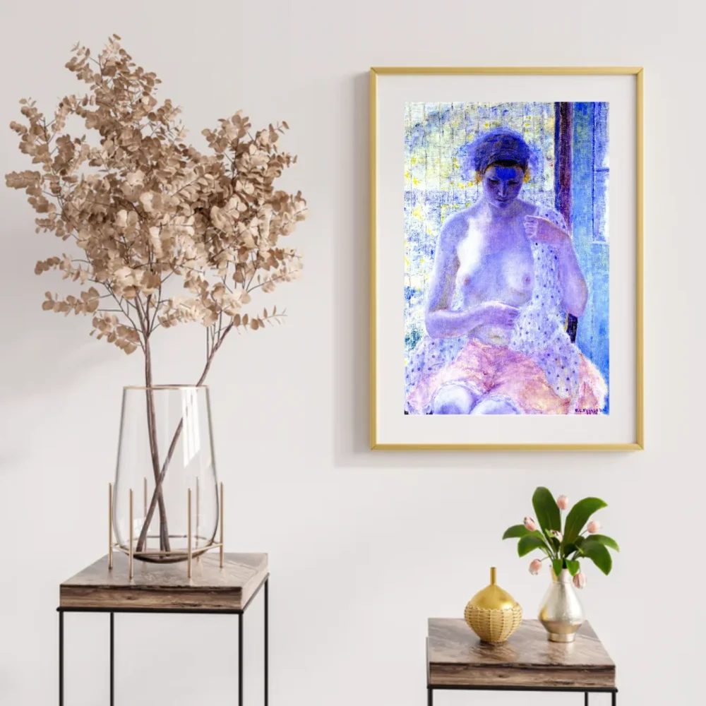 Pintar por números Desnudo en la ventana – foto 2