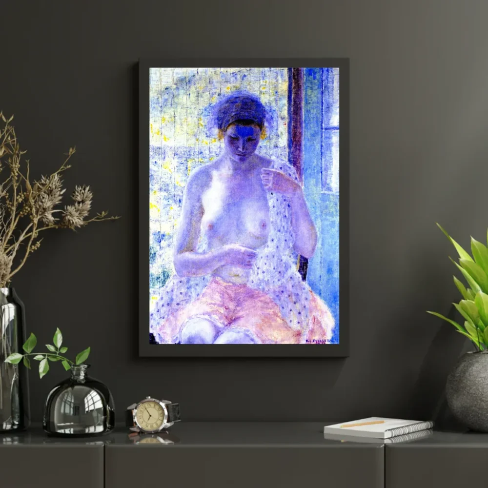 Pintar por números Desnudo en la ventana – foto 3