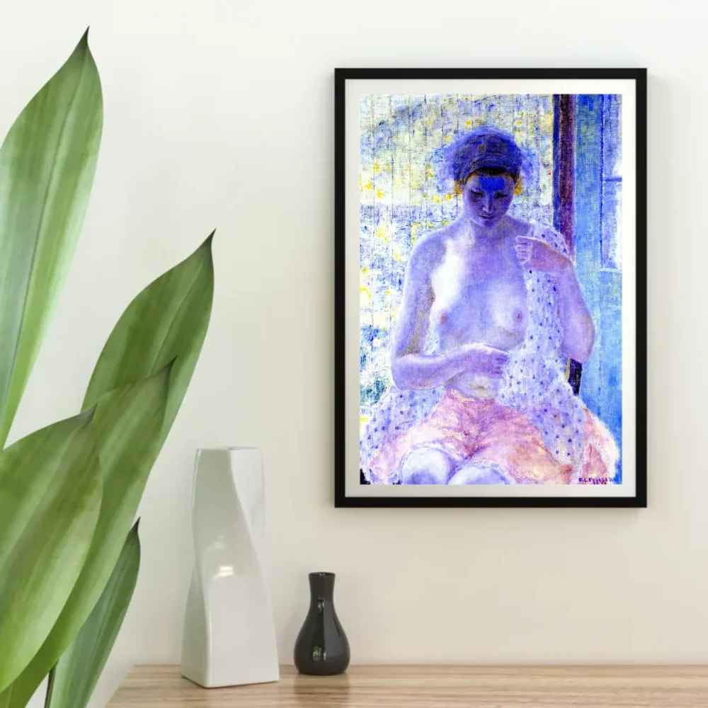 Pintar por números Desnudo en la ventana – foto 4