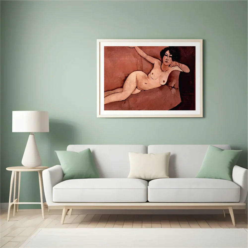 Pintar por números Desnudo en un banco – foto 4