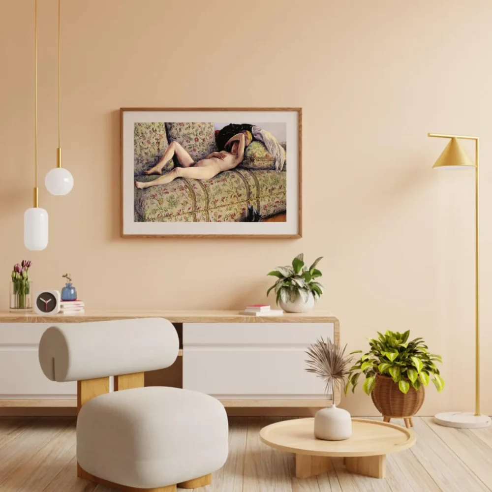 Pintar por números Desnudo en un sofá – foto 3