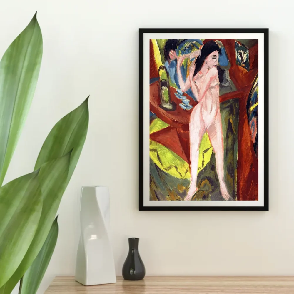 Pintar por números Desnudo femenino peinándose – foto 4