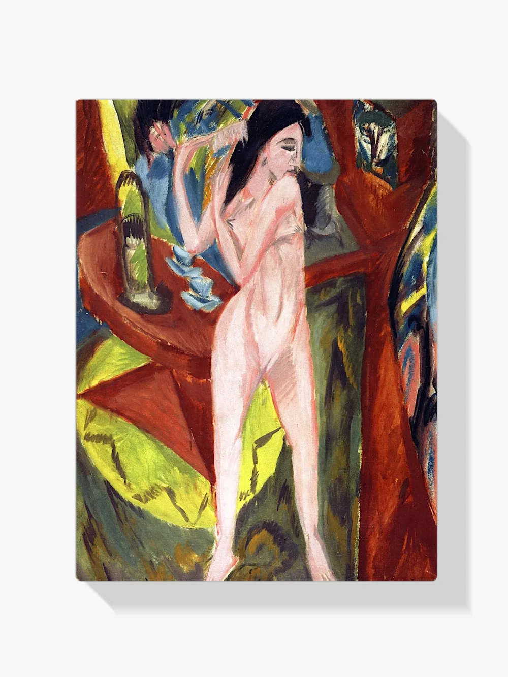 Pintar por números Desnudo femenino peinándose