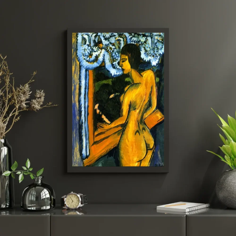 Pintar por números Desnudo moreno junto a la ventana – foto 3