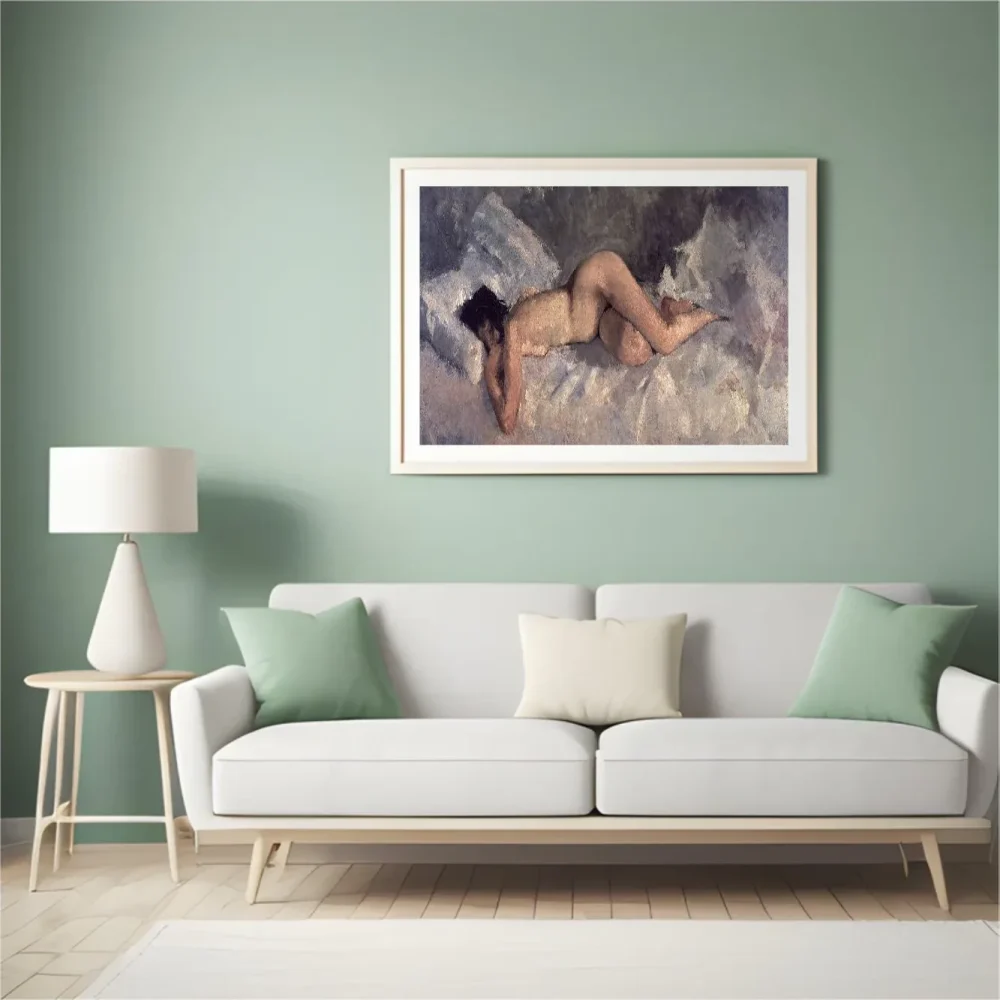 Pintar por números Desnudo recostado - George Hendrik Breitner – foto 4
