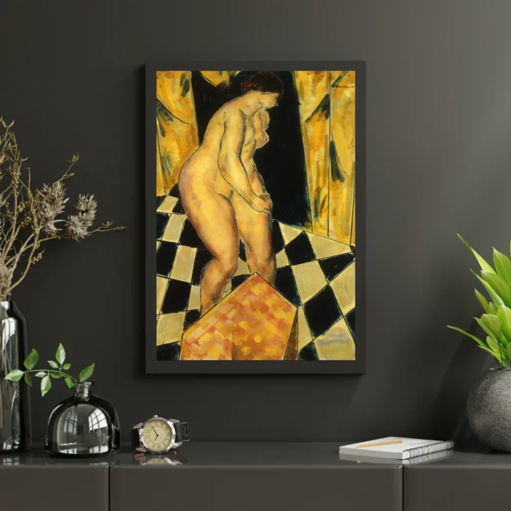 Pintar por números Desnudo sentado ante su tocador – foto 3