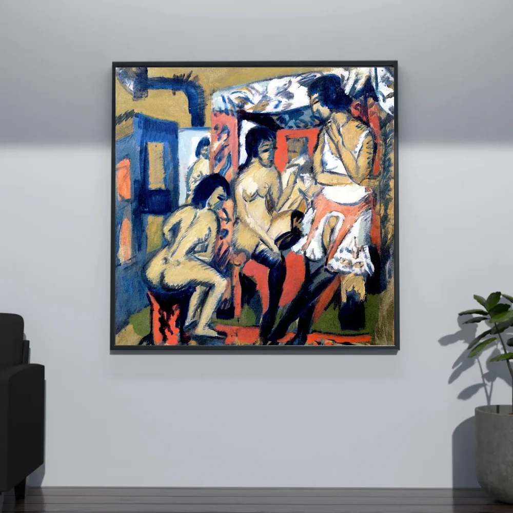Pintar por números Desnudos en el estudio – foto 4