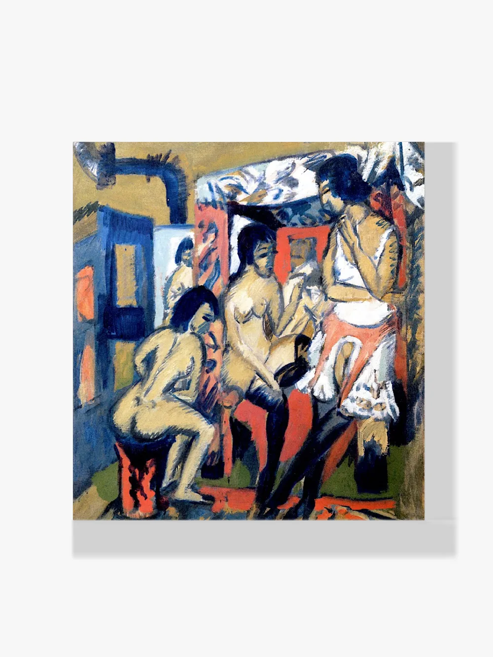 Pintar por números Desnudos en el estudio