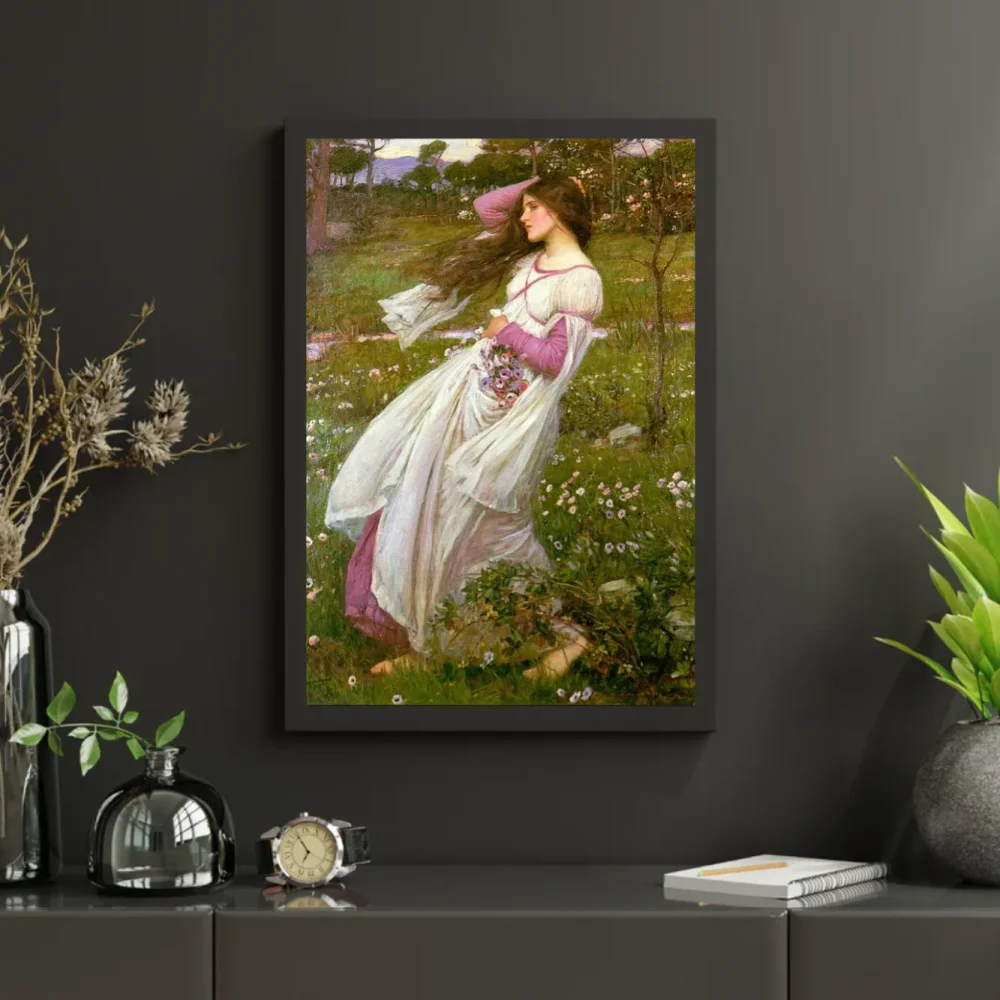 Pintar por números Despeinada por el viento – foto 3