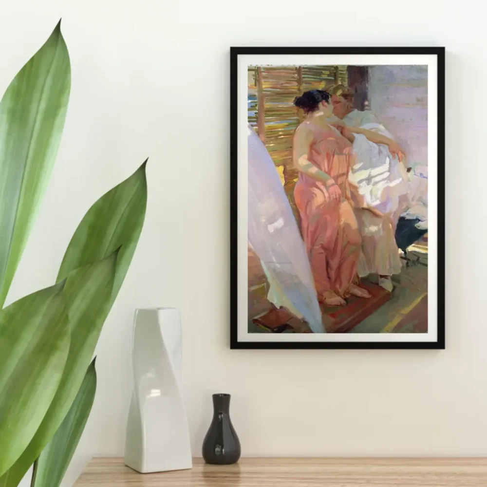 Pintar por números Después del baño - Joaquín Sorolla y Bastida – foto 4